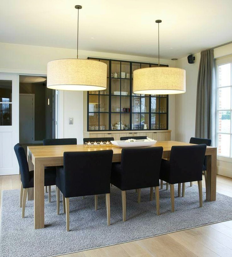 45' Chandelier Pendant Lamp with Lampshade