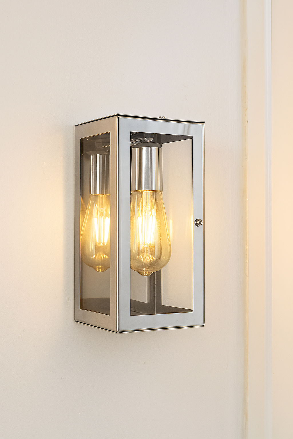 Siena Chrome Metal Wall Sconce