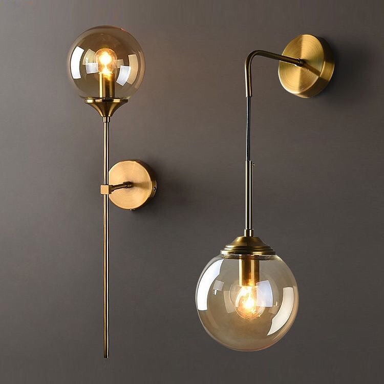 Shaking Globe Wall Lamp