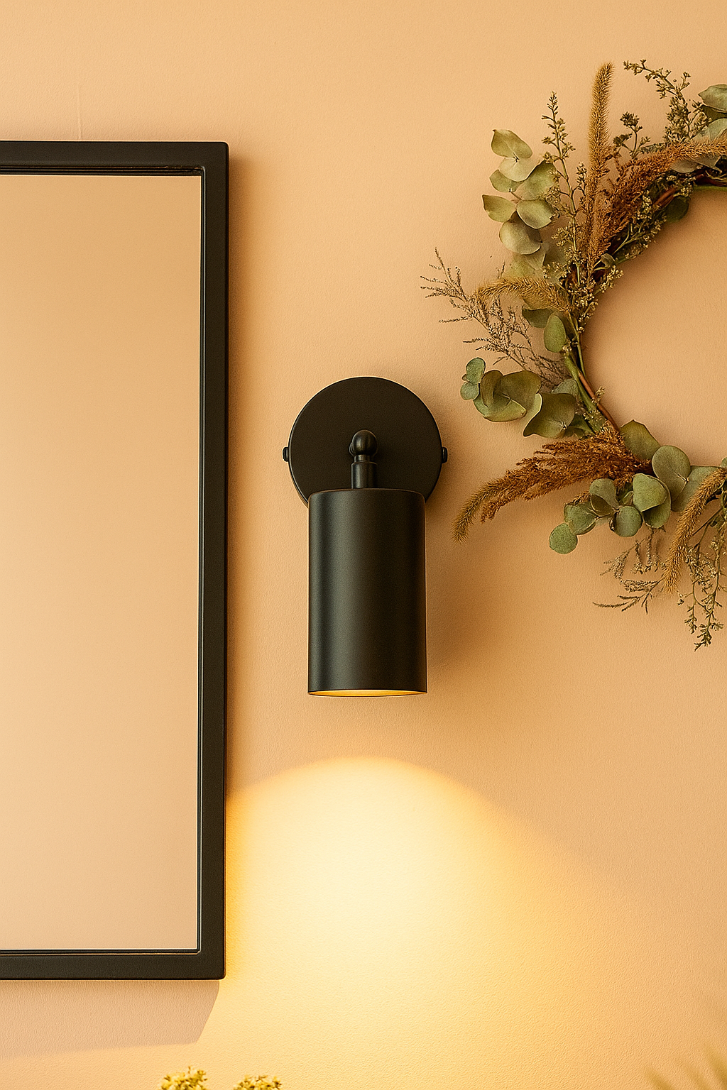 Gu10 Single Spot Lighting Wall Lamp, Wall Lighting, Handmade Wall Lamp