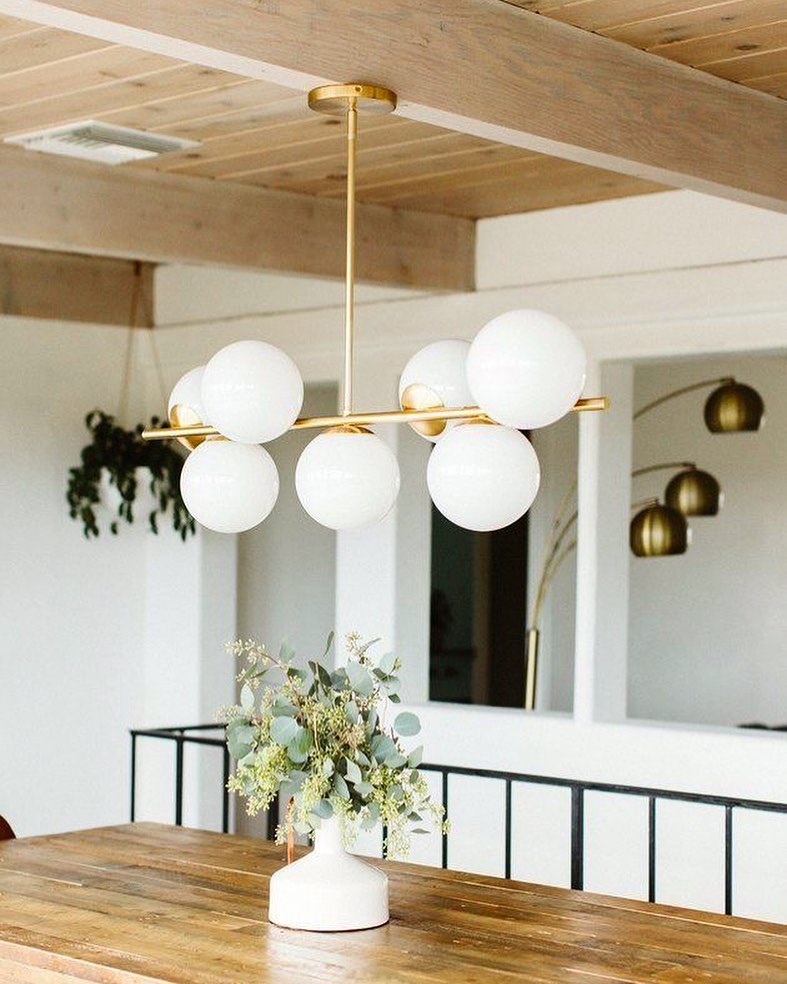 7-15 Glass Bubble Globe Pendant