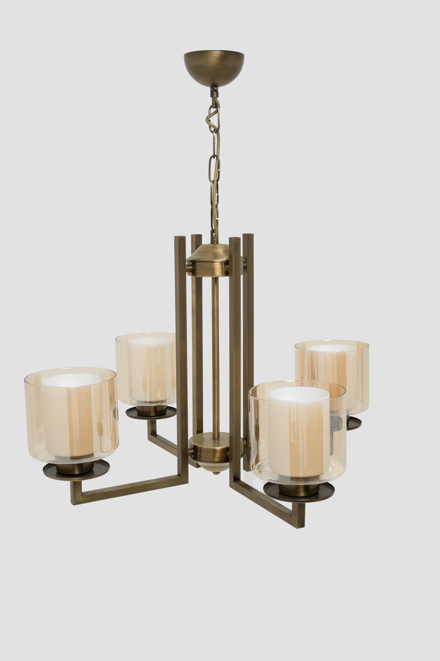 Long 1-Arm Chandelier