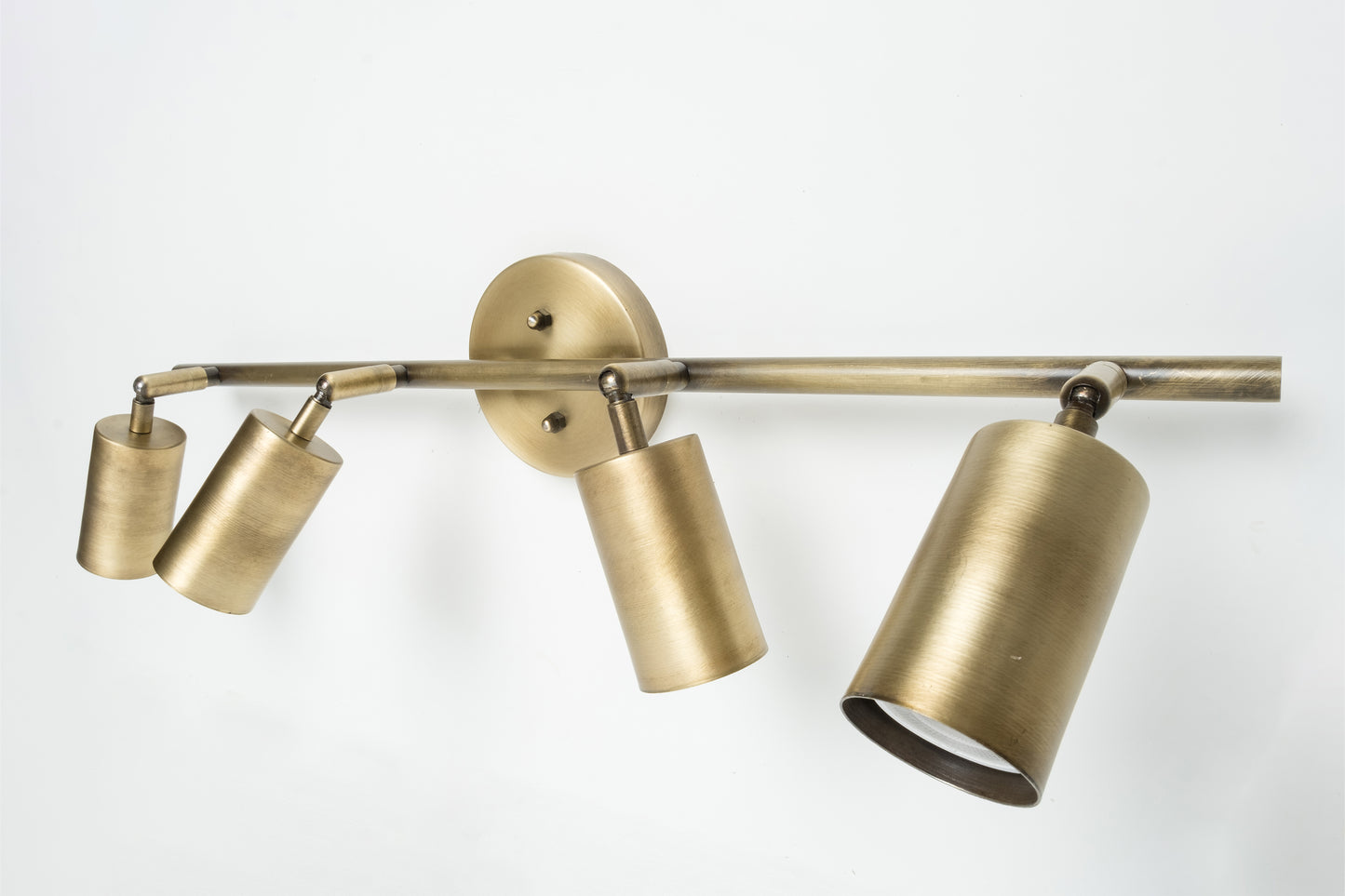 Eslitme Spotlight Wall Lamp with 4 Spotlights and GU10 Bulbs