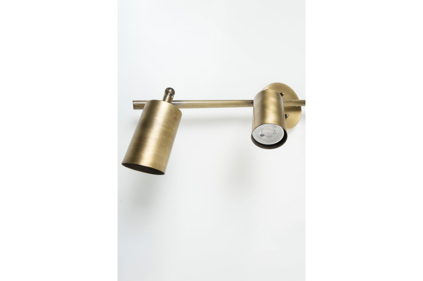 2 Spotlight GU10 Bulb Included Eslitme Wall Sconce Bronze Eskimet
