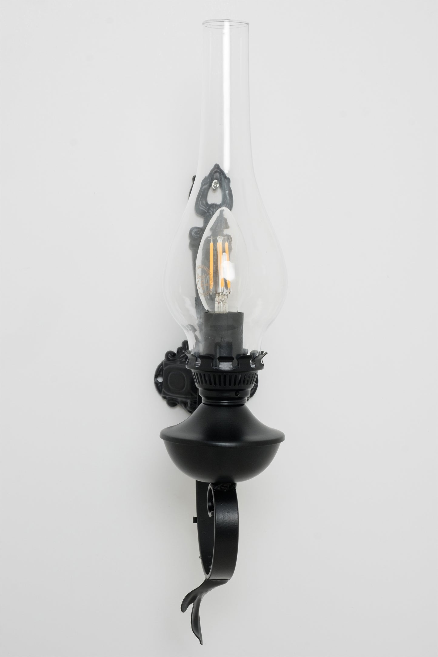 Wrought Iron Gas Lamp Single Wall Sconce