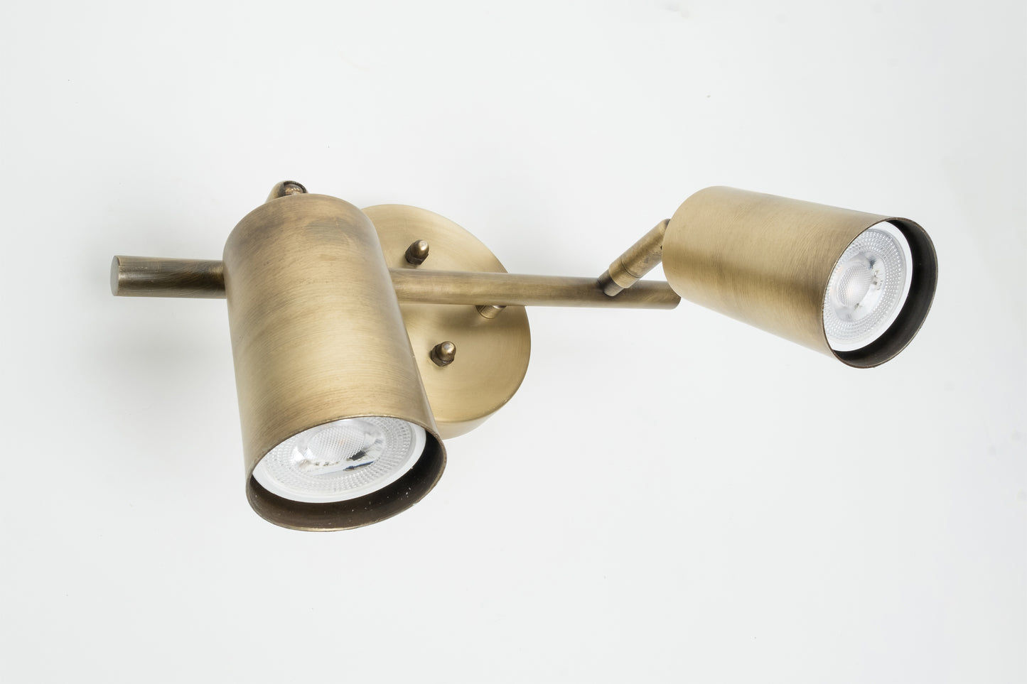 2 Spotlight GU10 Bulb Included Eslitme Wall Sconce Bronze Eskimet