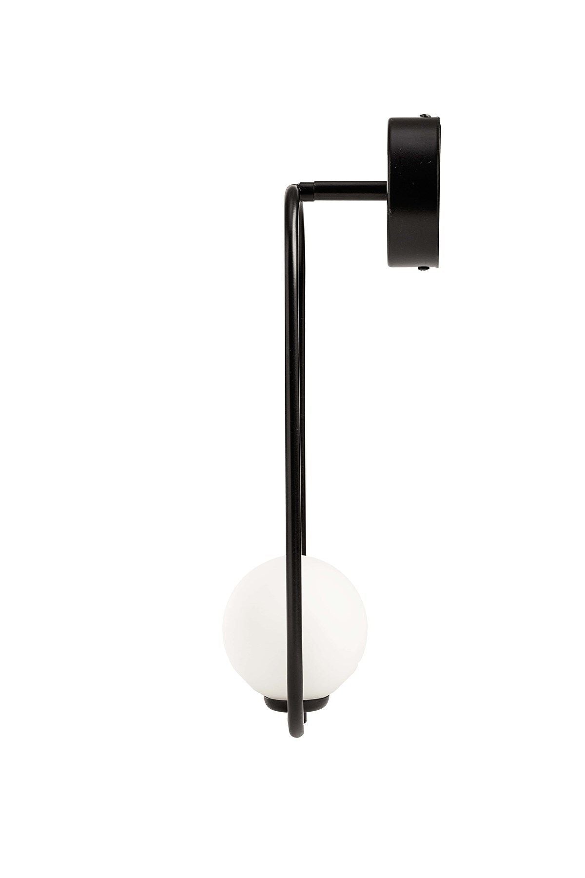 Ellipse Wall Lamp, Black Bulb Included