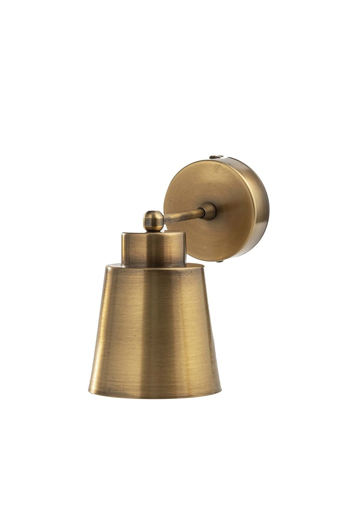 Glass Wall Sconce Antique Bronze