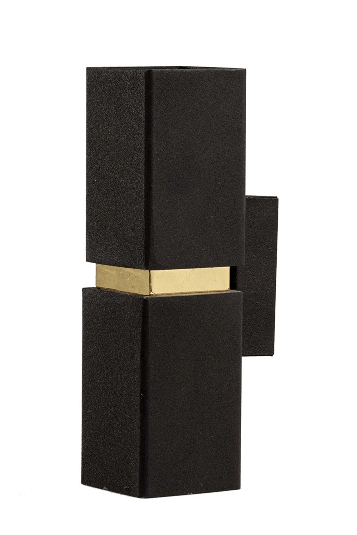 Gold Strip Black Applique