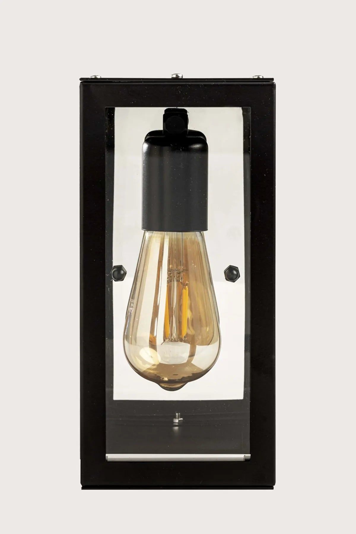 Siena Black Metal Wall Sconce