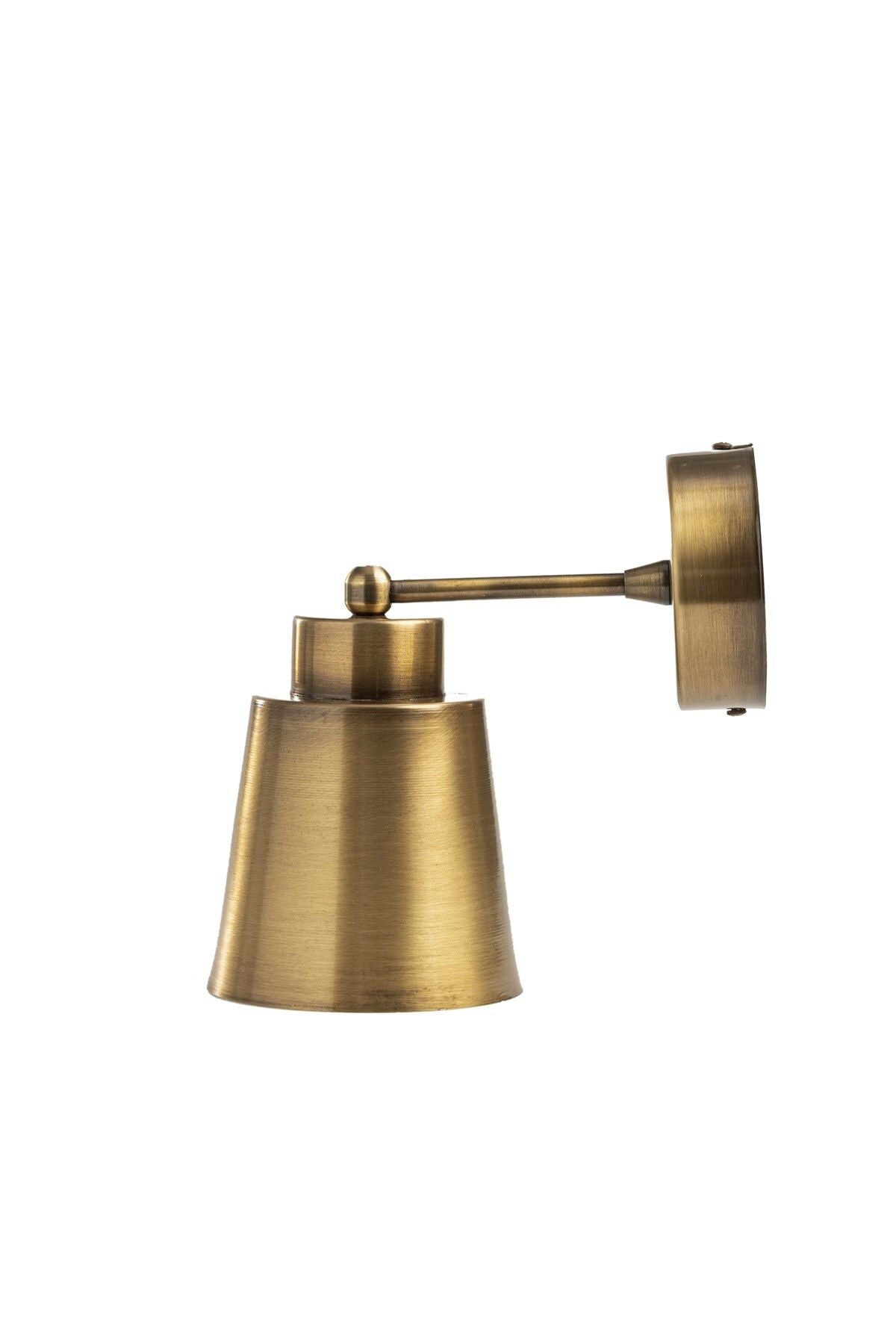 Glass Wall Sconce Antique Bronze