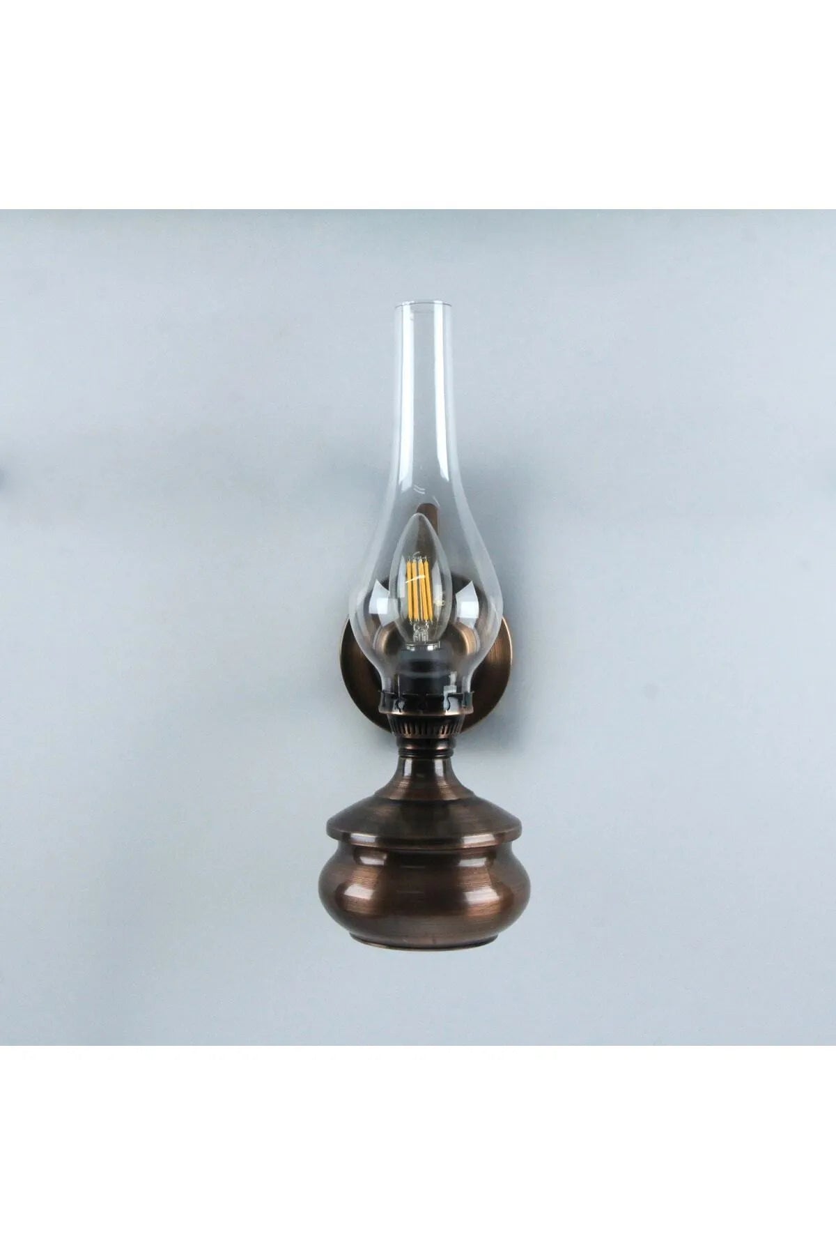 Antique Copper Gas Lamp Wall Sconce Lighting