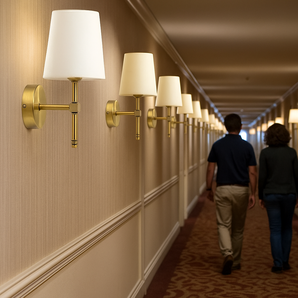 Paris Wall Sconce Antique Yellow