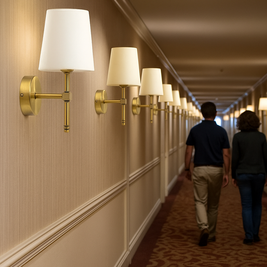 Paris Wall Sconce Antique Yellow