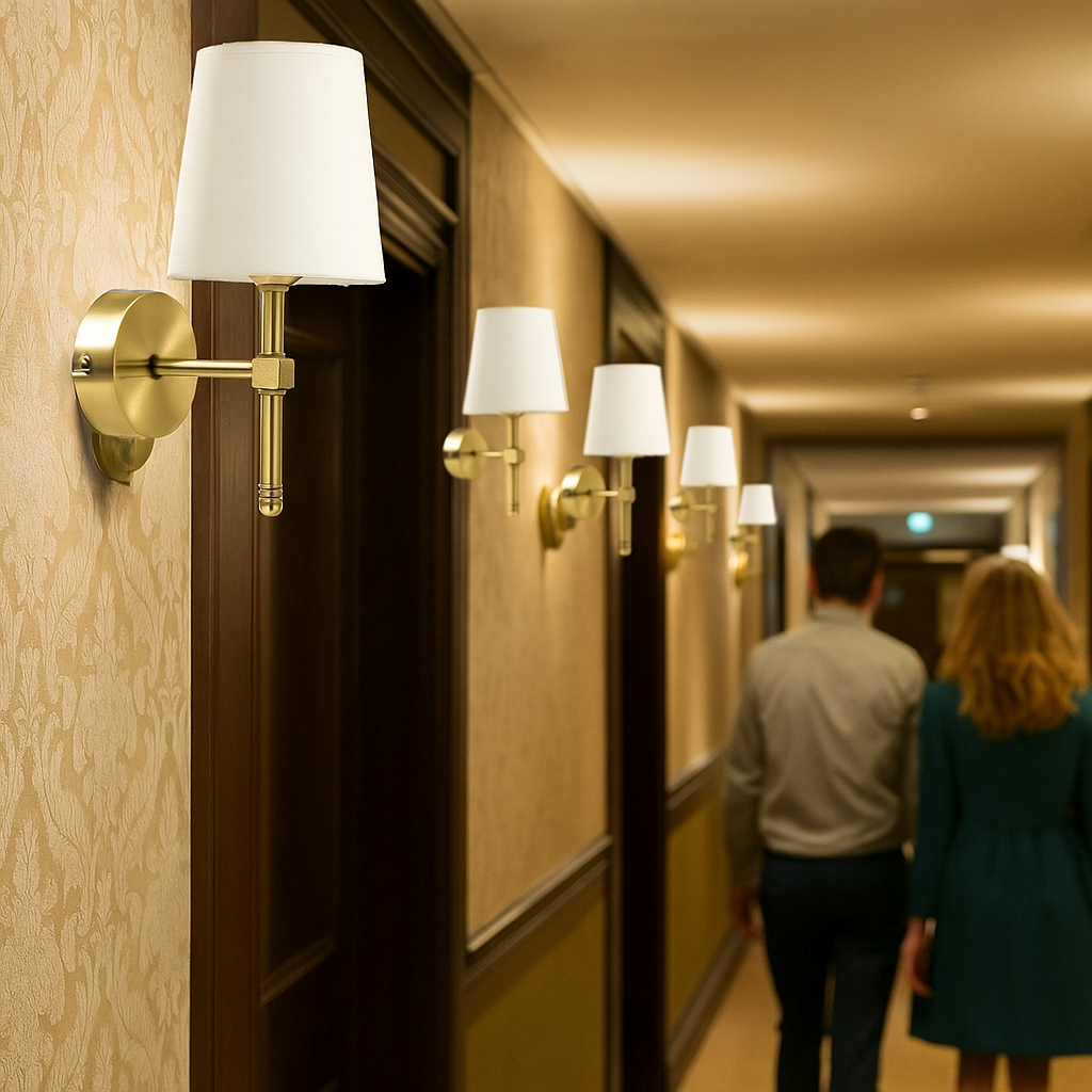 Paris Wall Sconce Antique Yellow