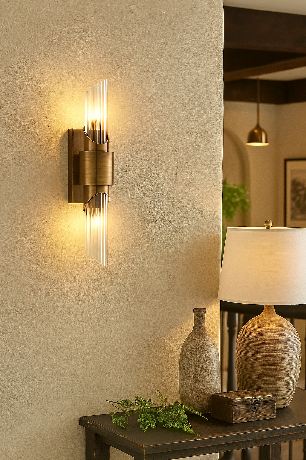 Large Star Wall Lamp