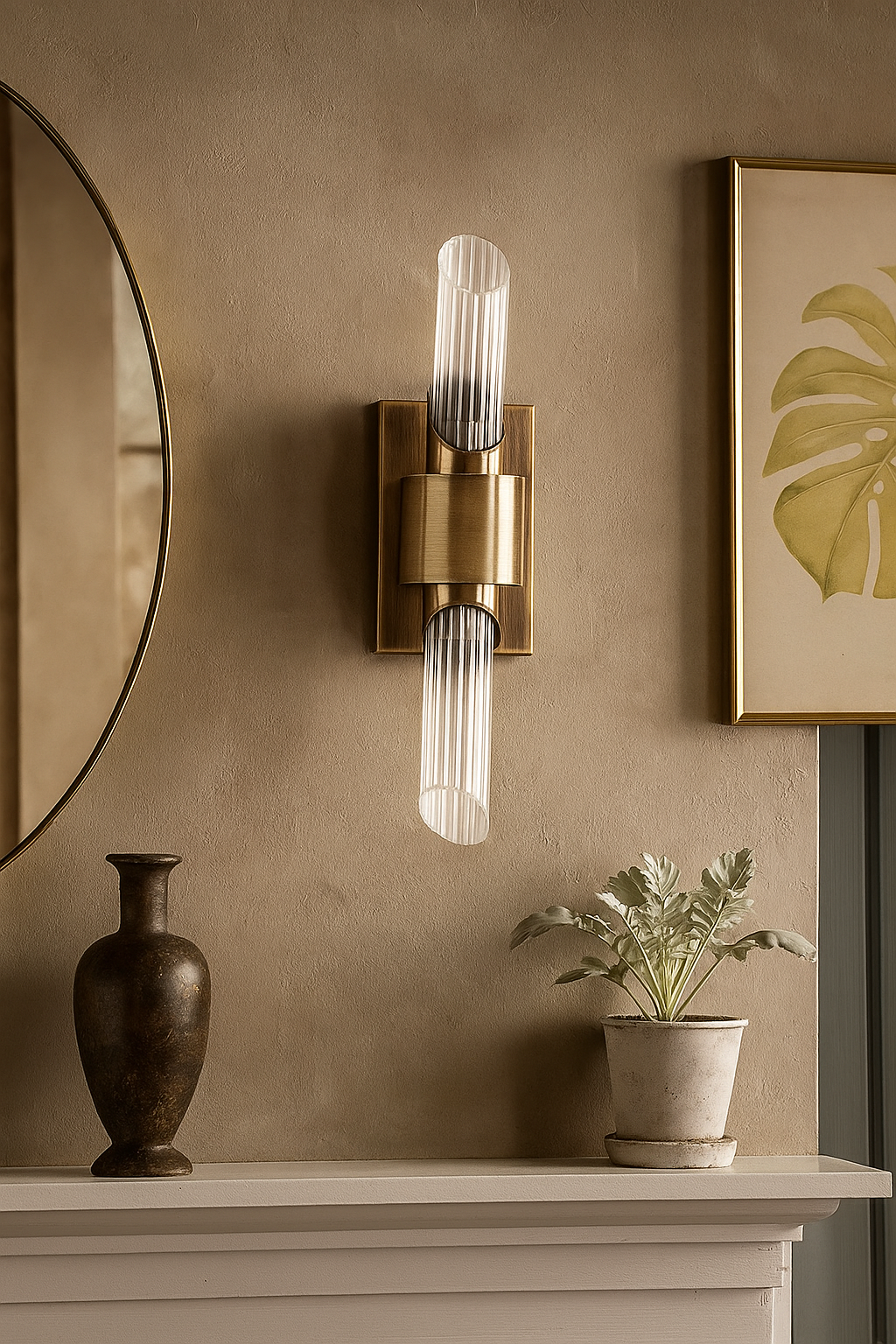 Large Star Wall Lamp