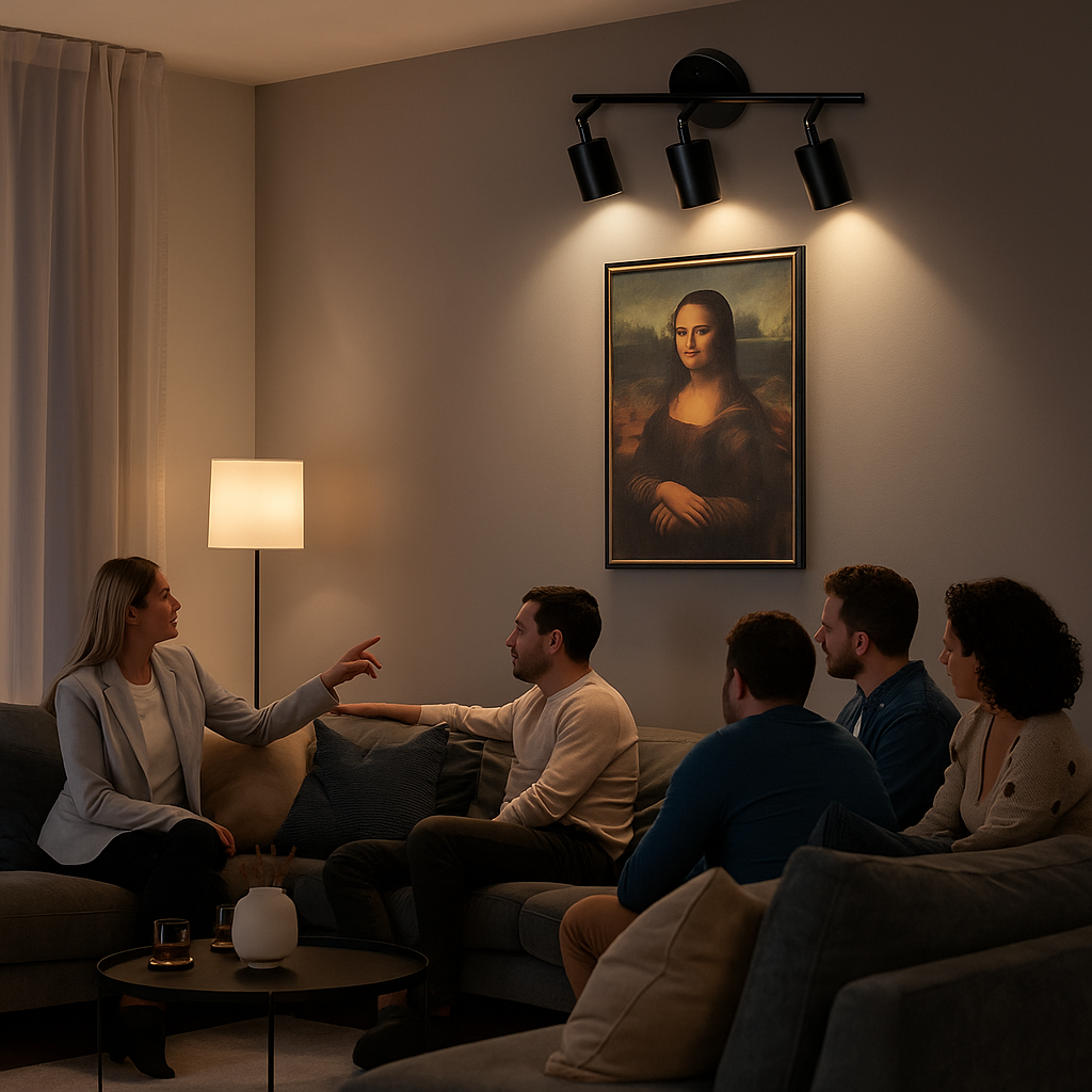 Eslitme Wall Sconce Black with 3 Spotlights GU10 Bulb Included