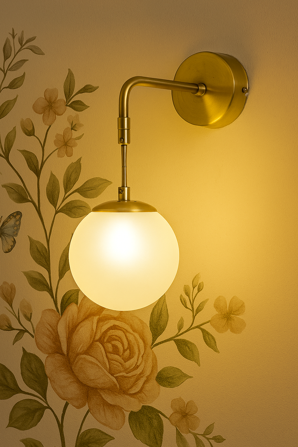 Shaking Globe Wall Lamp