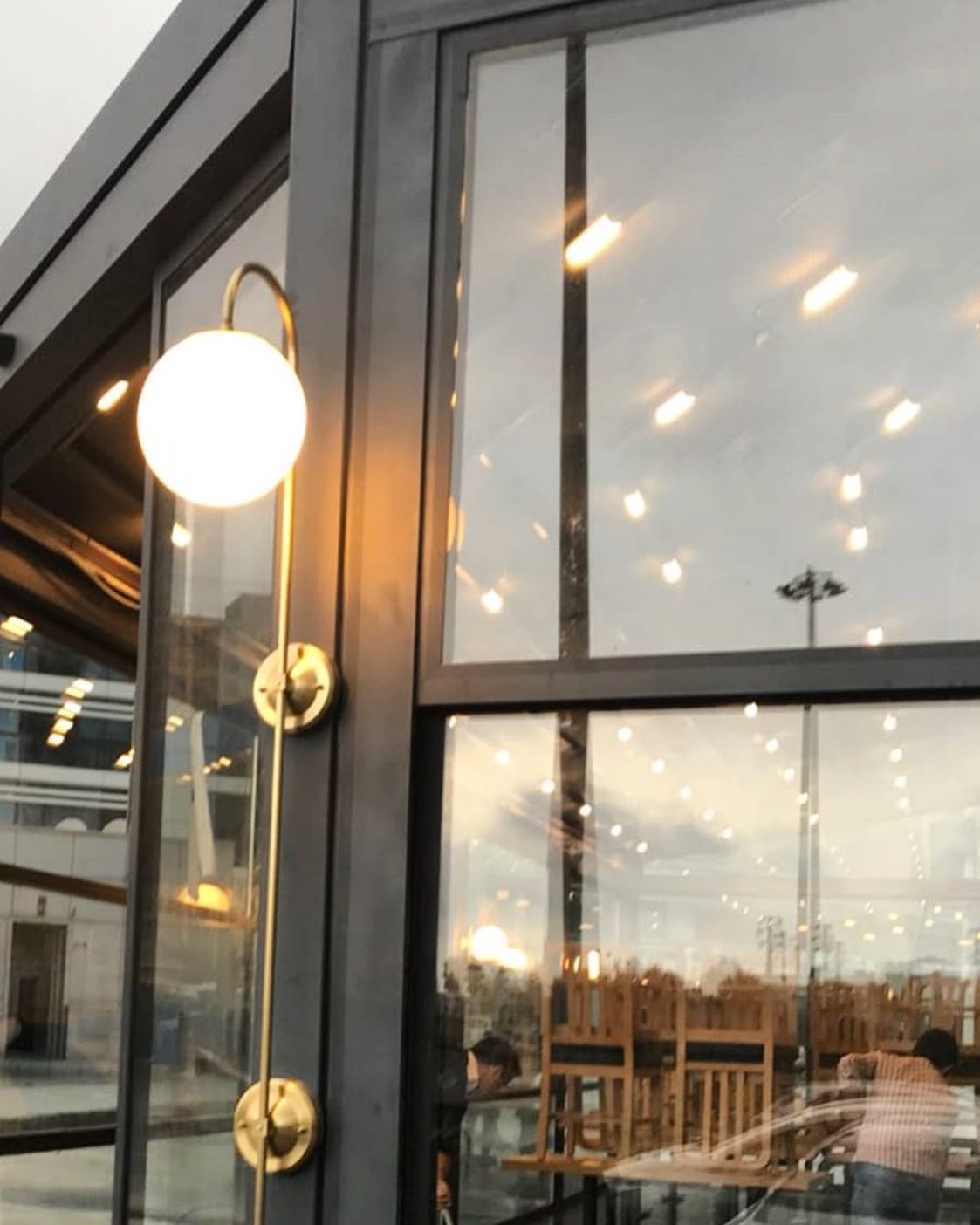 Long Wall Sconce Gold