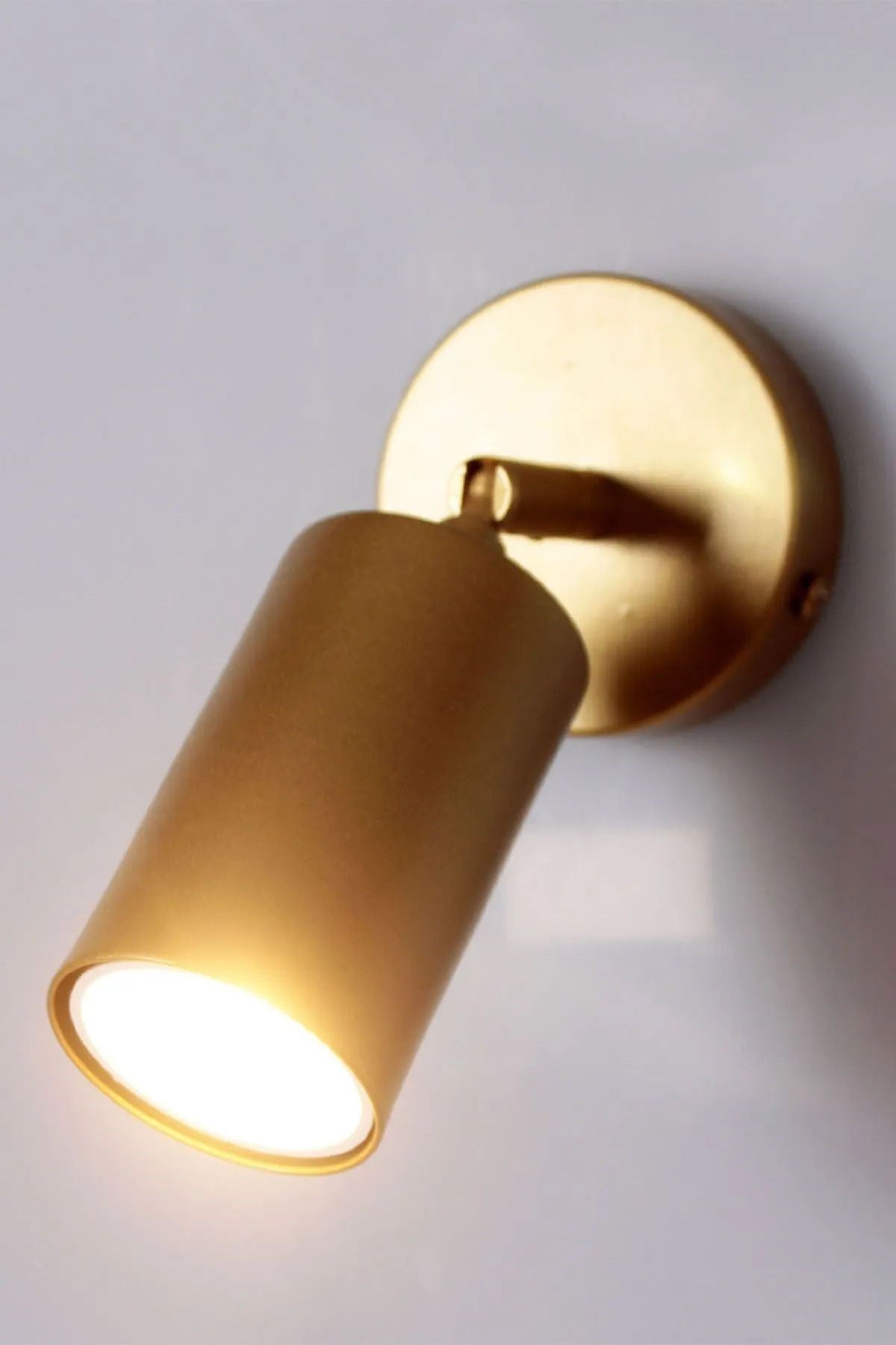 Açma, Kapama Düğmeli Tekli Metal Spot Aydınlatma (AMPÜL DAHİL)