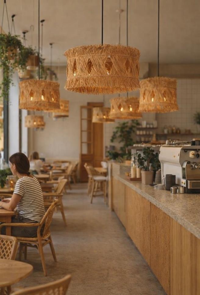 Lampadario Bohemien Modello Tamburo