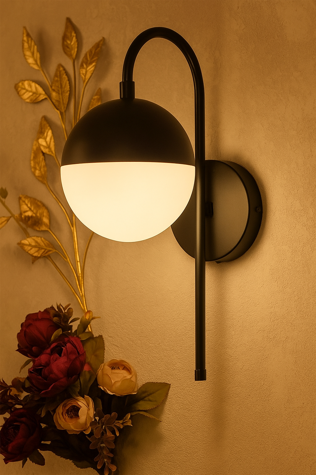 Half-Shaped Wall Lamp