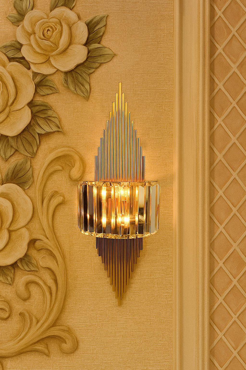 Gold Wall Lamp