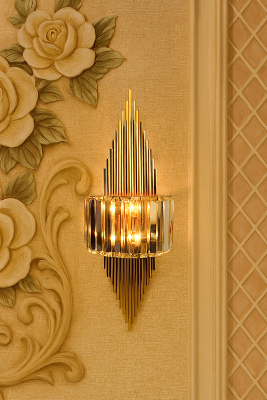 Gold Wall Lamp