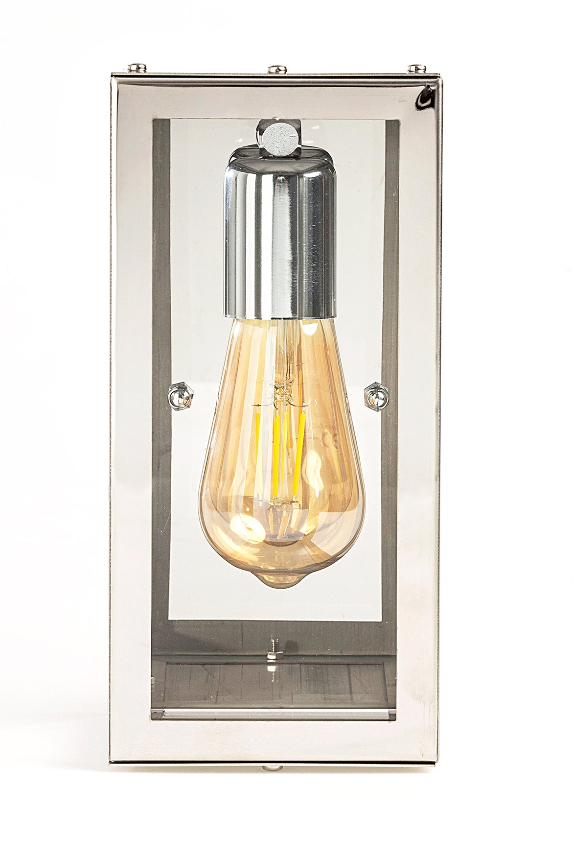 Siena Chrome Metal Wall Sconce
