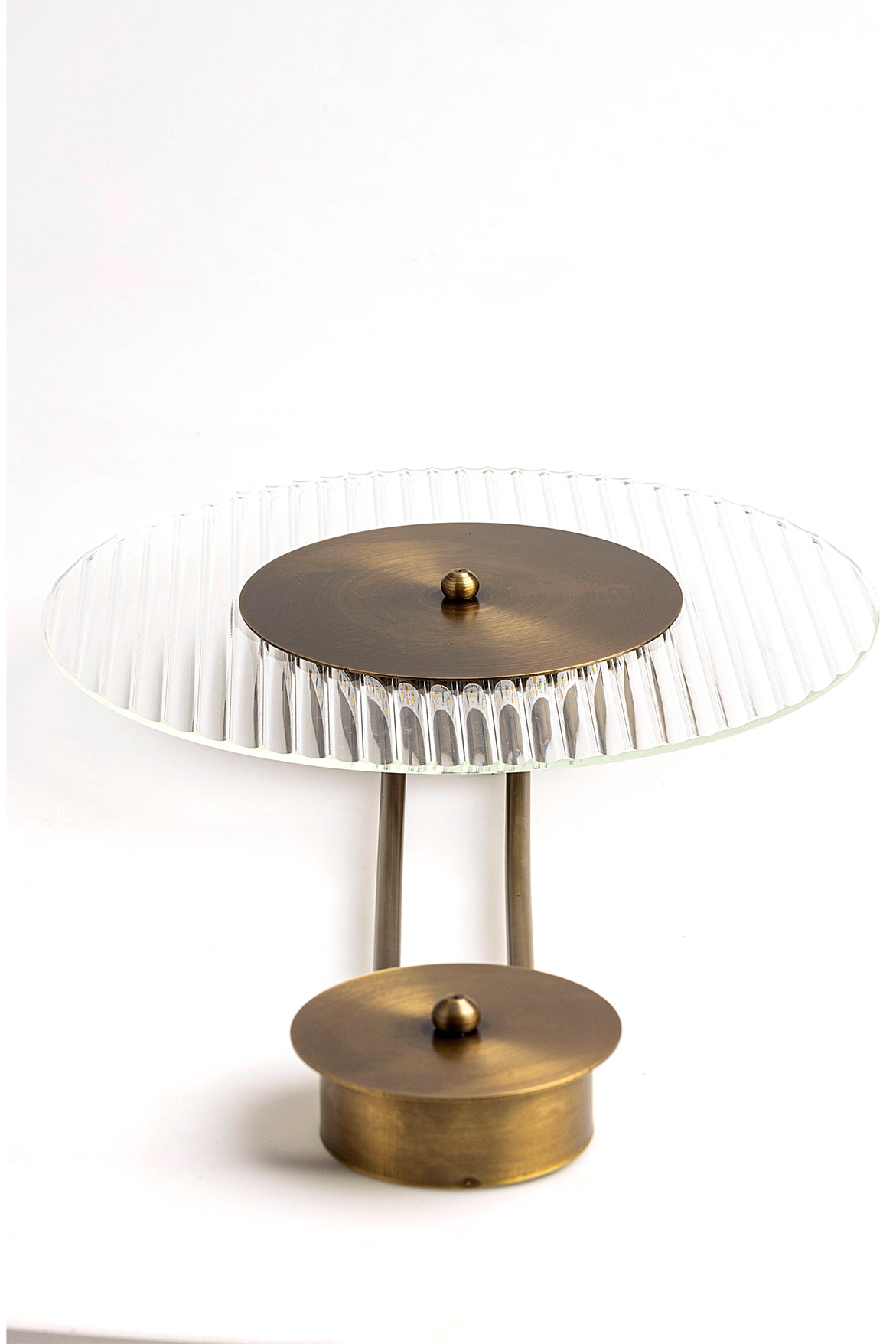 Wavy Glass Wall Sconce