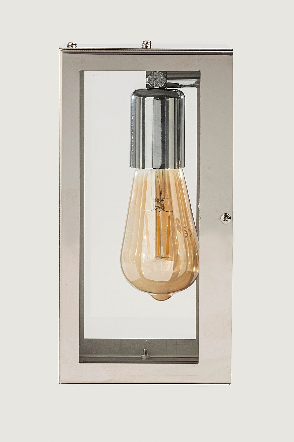 Siena Chrome Metal Wall Sconce