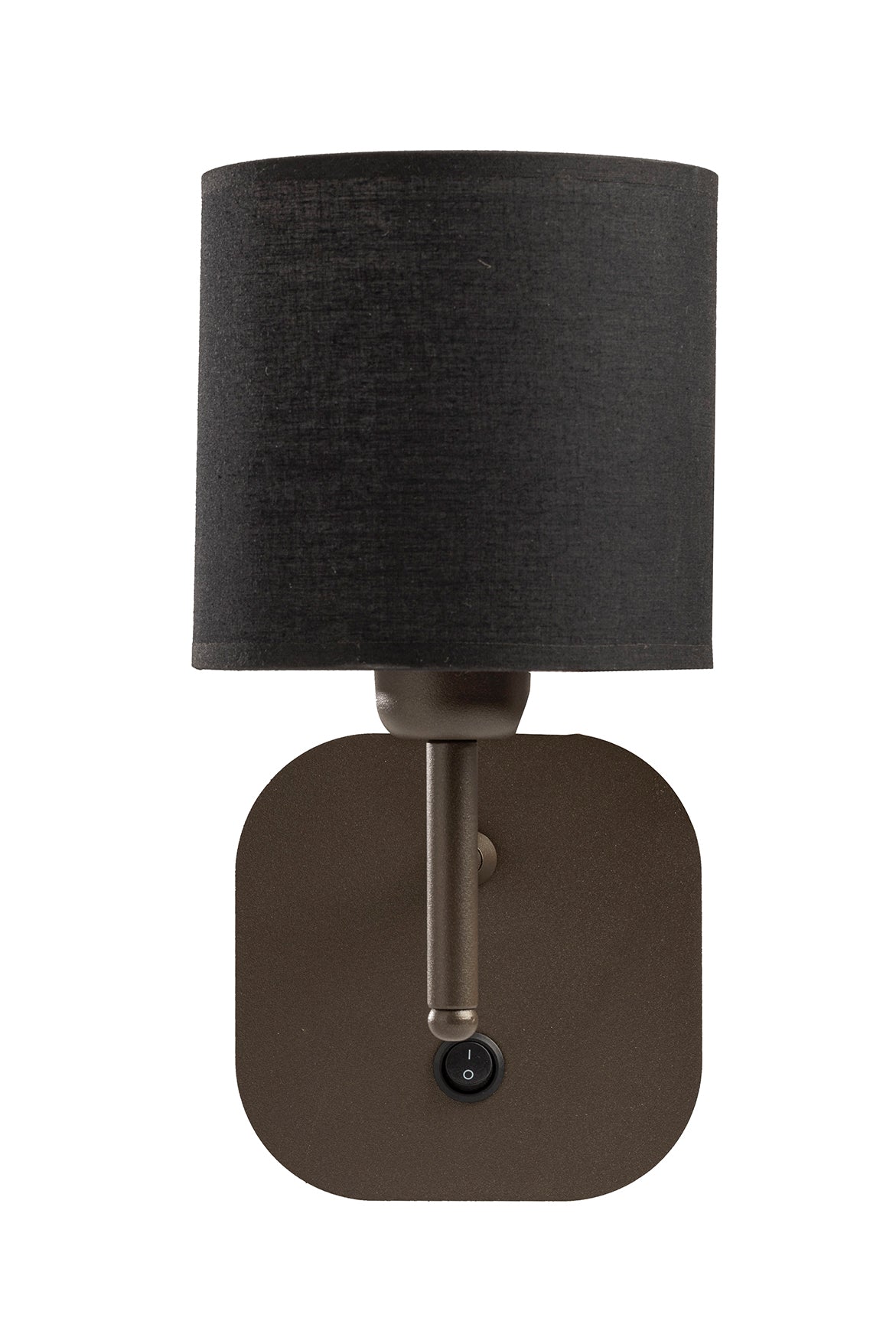 Sapphire Lampshade Wall Lamp Black