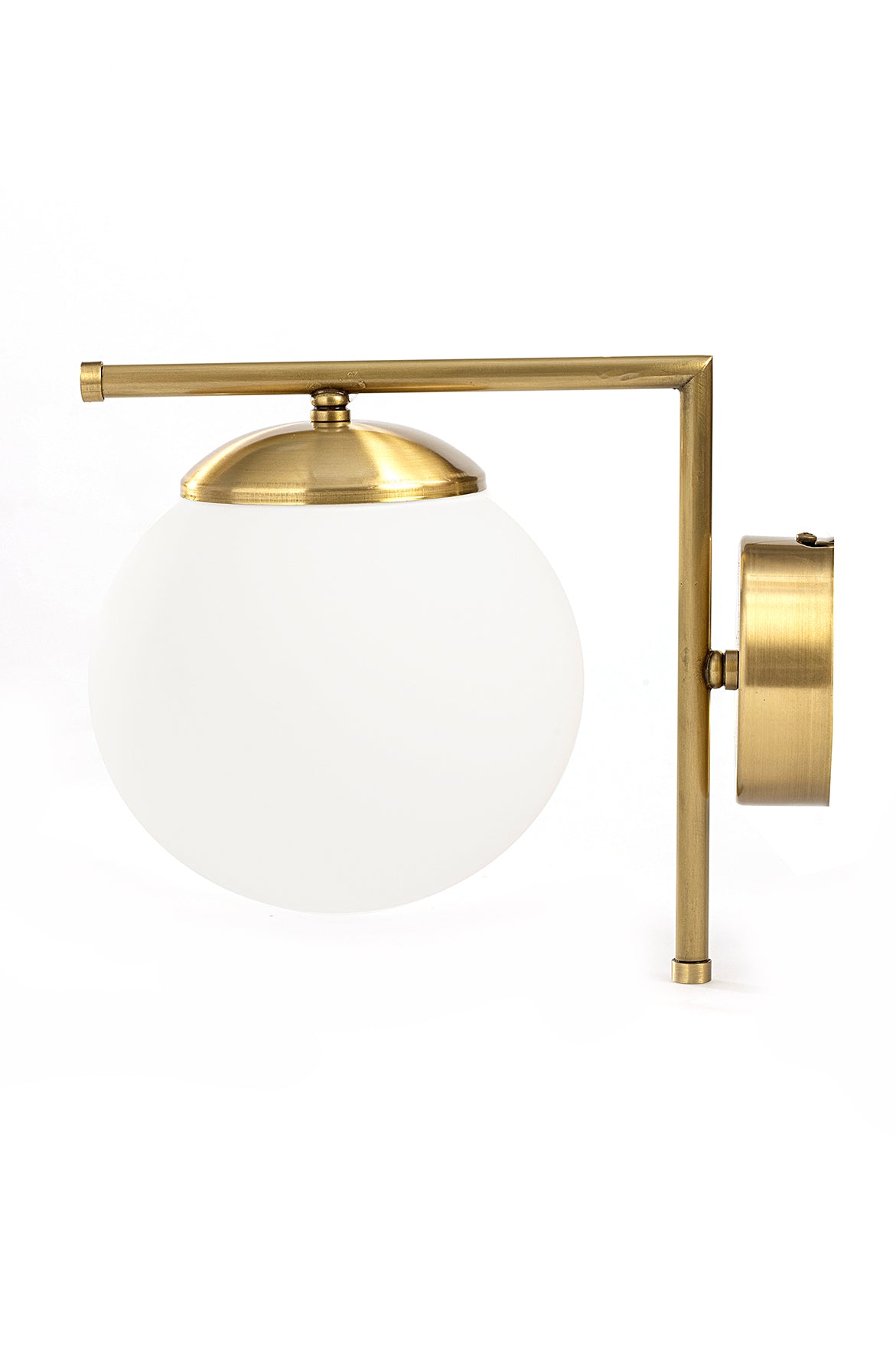 L-Arm Gold Wall Sconce