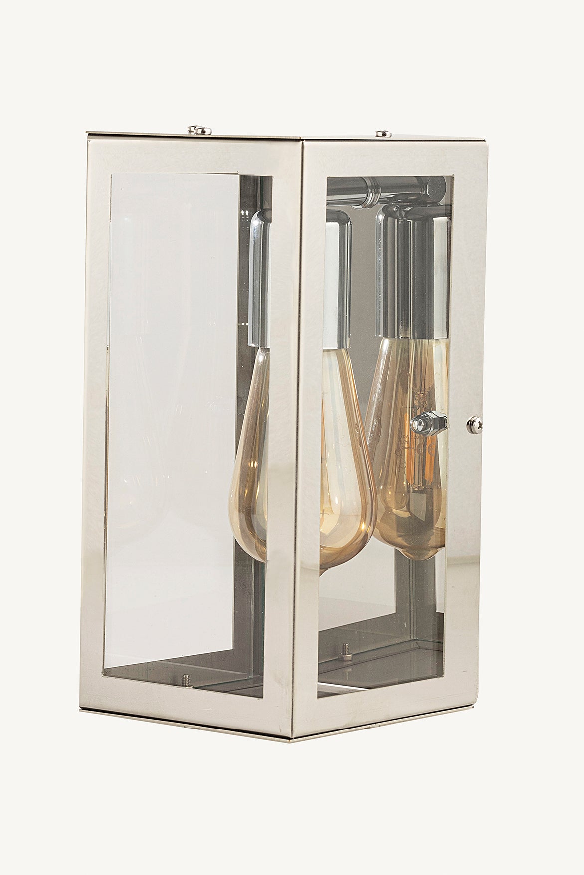 Siena Chrome Metal Wall Sconce