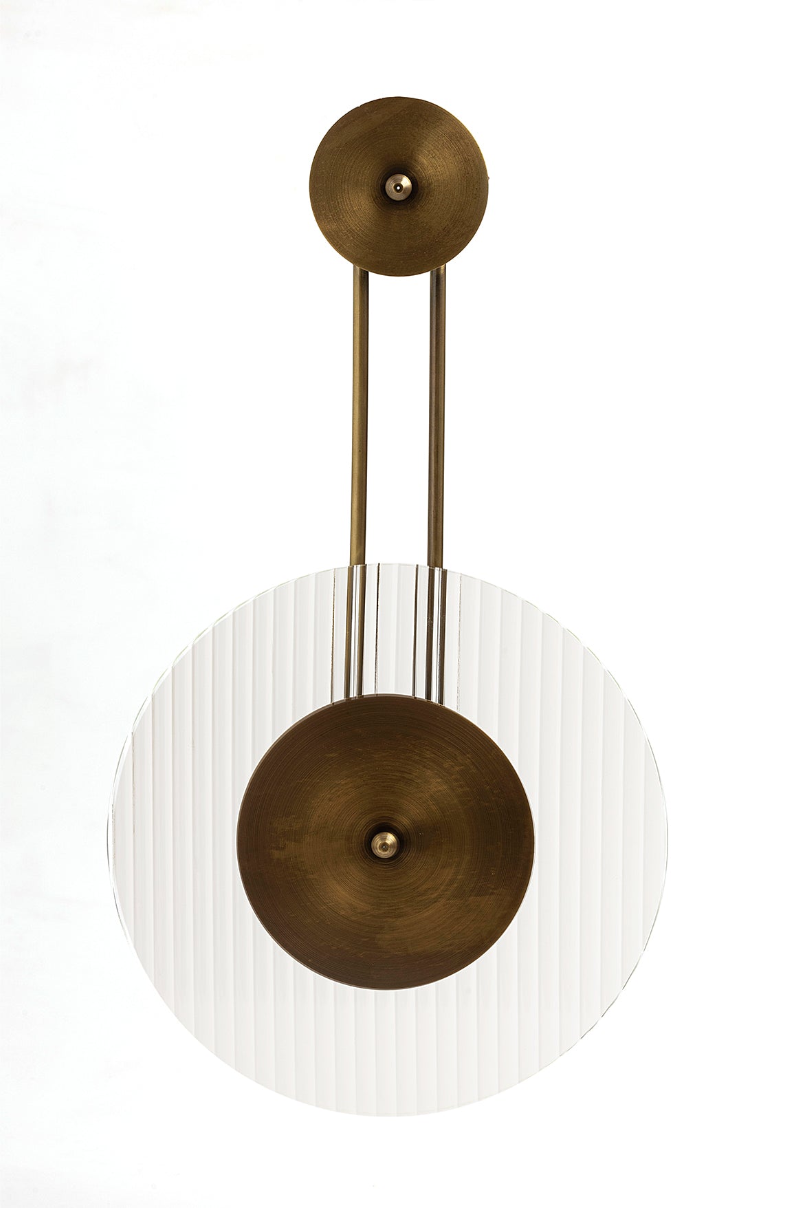 Wavy Glass Wall Sconce