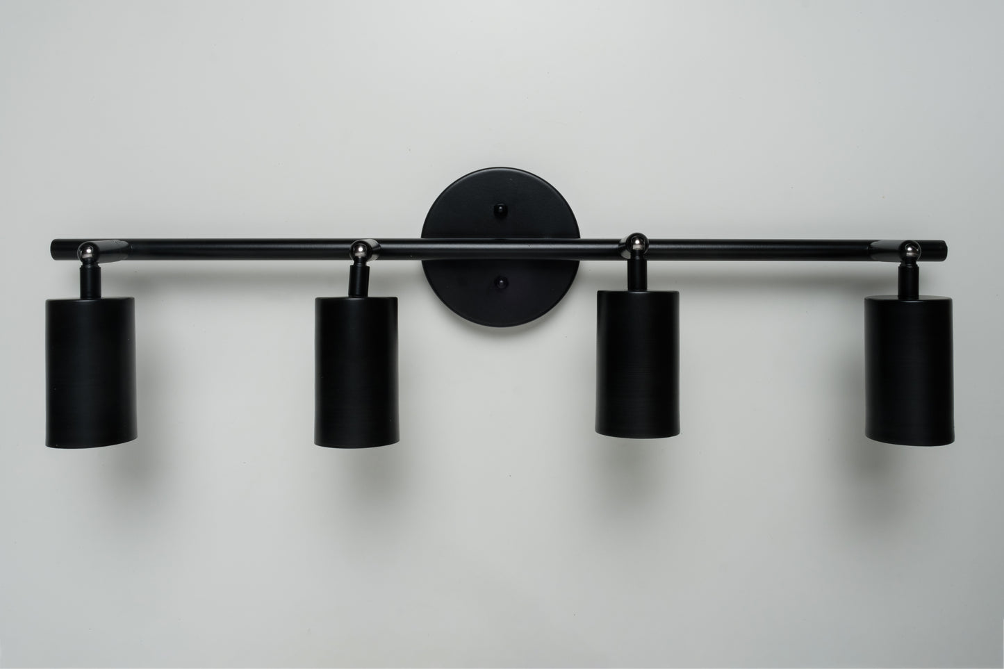 4-Spot GU10 Bulb Included Sports Wall Sconce Black