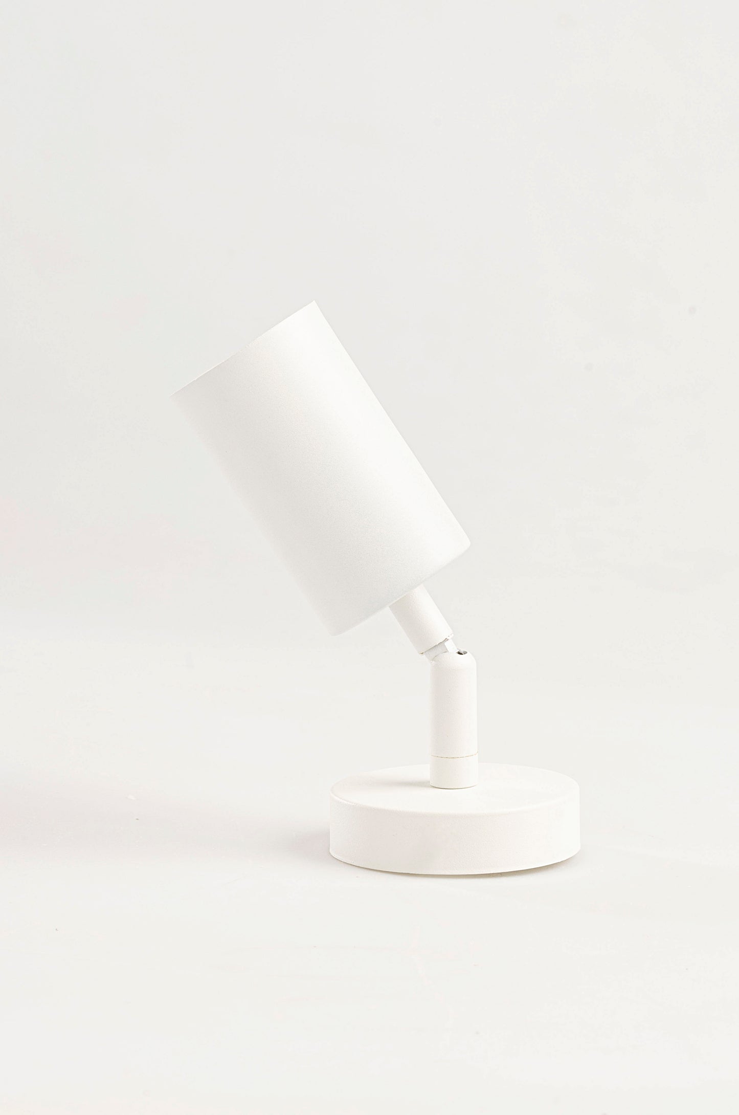 Single White Spot Lighting, Wall Lighting, Handmade Wall Sconce