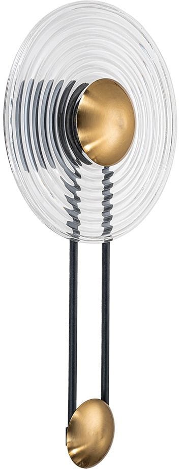 Wavy Glass Wall Sconce