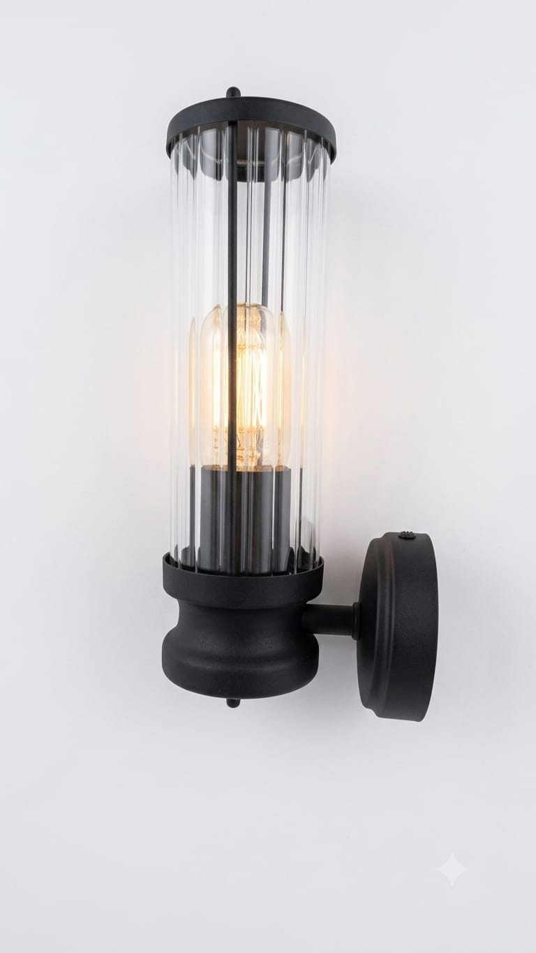 Yıldız Cam Tekli, Siyah Tel Lighting Satın Al