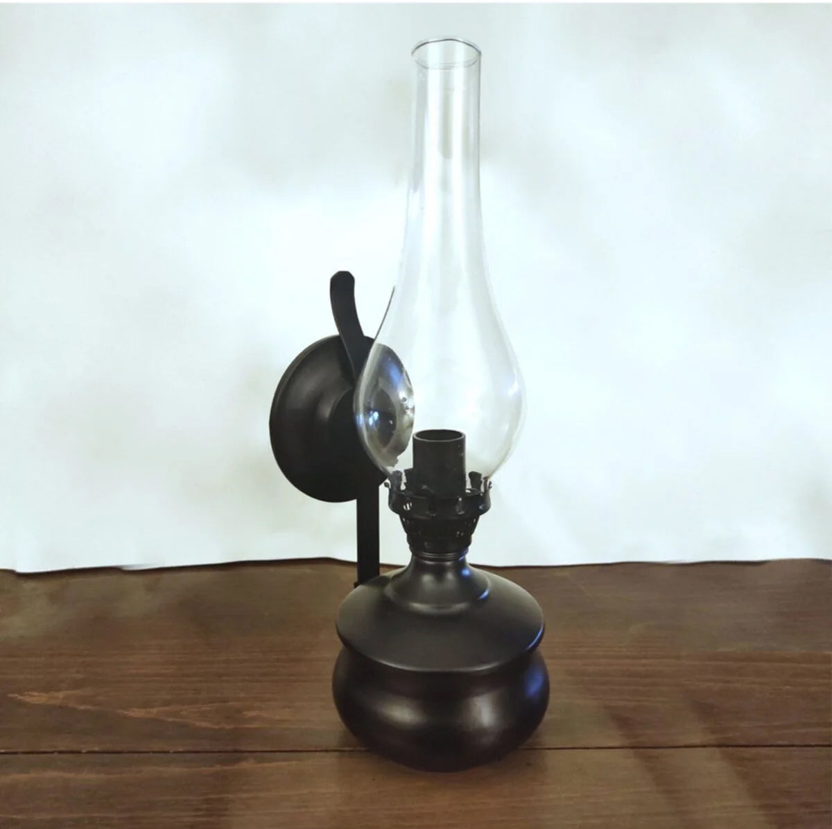 Black Gas Lamp Sconce