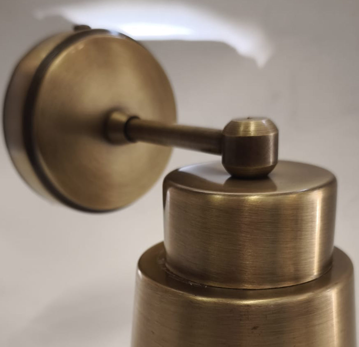 Küçük Bardak Aplik Eskitme Bronz Tel Lighting Satın Al