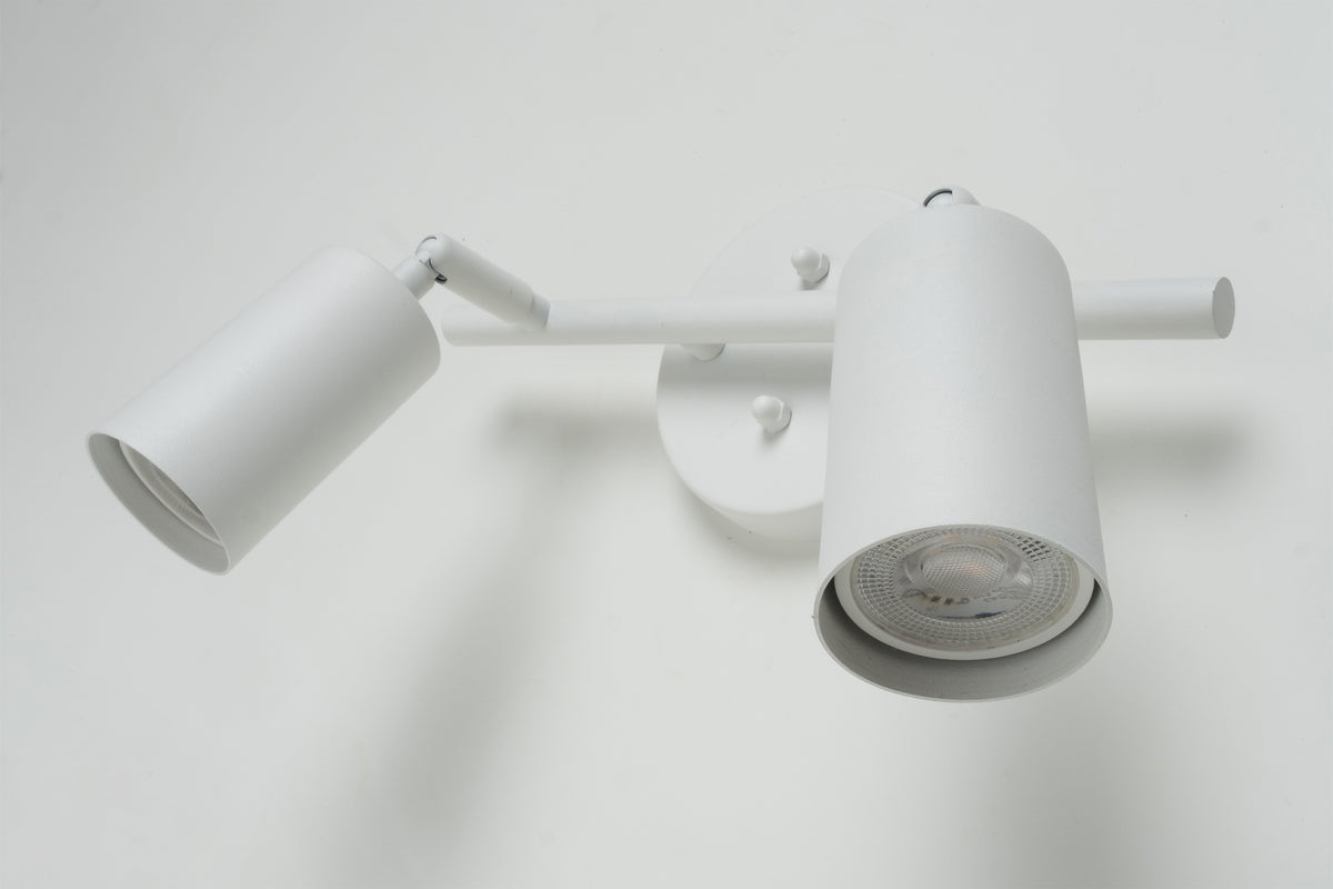 2'li Spot GU10 Aplik Beyaz tel lighting Satın Al