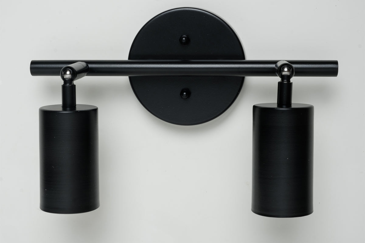 2'li Spot GU10 Eskitme Aplik Siyah tel lighting Satın Al