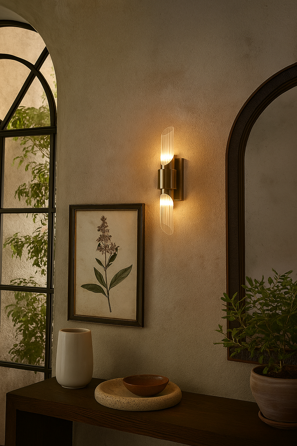 Saray Aplik Eskitme Renk  İç Mekan Kullanım Tel Lighting Satın Al