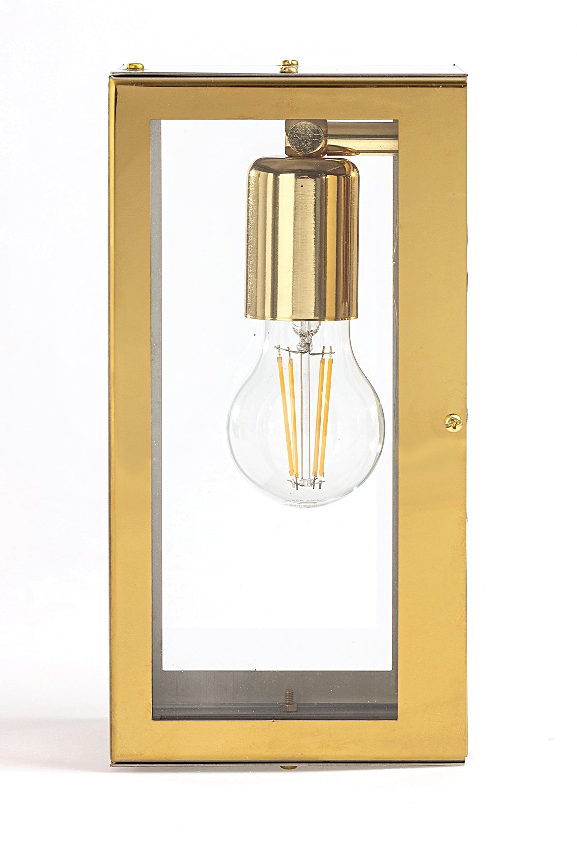 Siena Altın Renkli Duvar Lambası, Duvara Monte Aplik Tel Lighting Satın Al