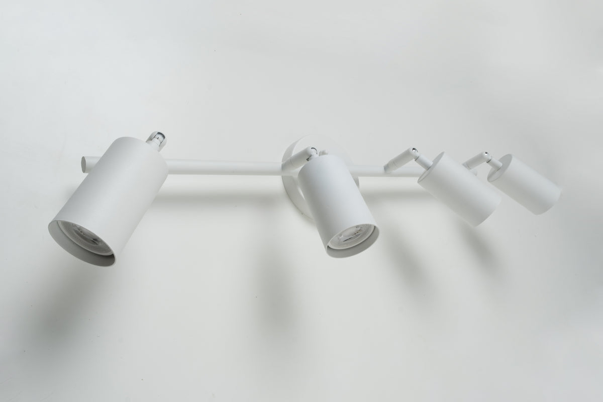 4'lü Spot GU10 Aplik Beyaz tel lighting Satın Al