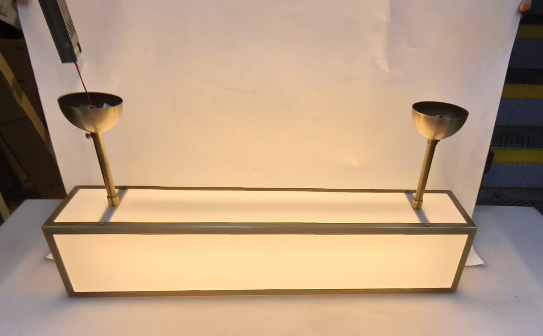 Kafe Tezgah Üzeri Kutu Pleksi Avize tel lighting Satın Al