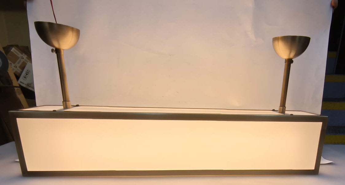 Kafe Tezgah Üzeri Kutu Pleksi Avize tel lighting Satın Al