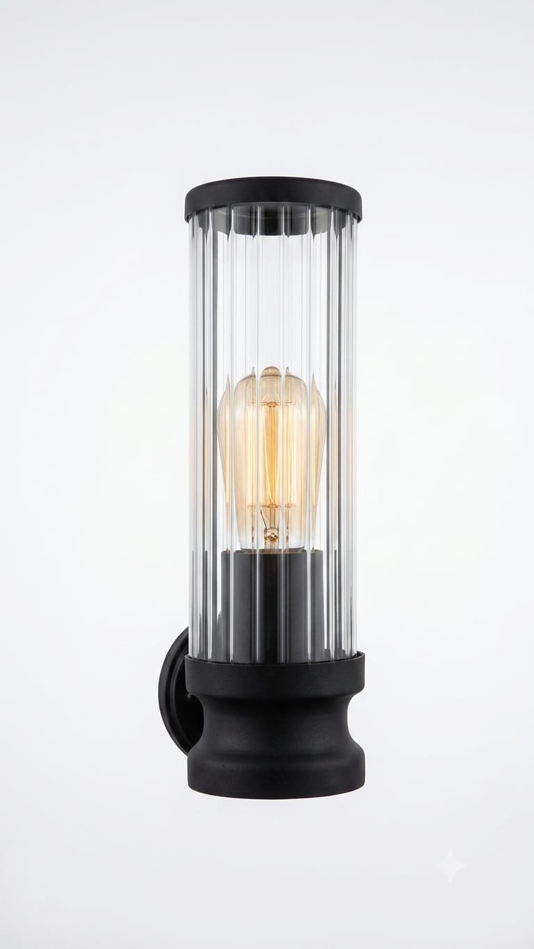 Yıldız Cam Tekli, Siyah Tel Lighting Satın Al